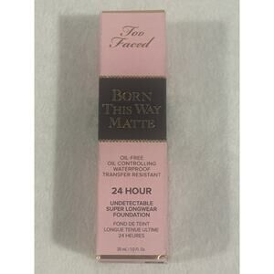 Too Faced Born This Way Foundation Spiced Rum 1oz Medium Full Coverage NEW